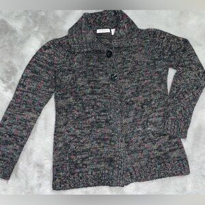 🍭Liz Claiborne Multicolor Knit Cardigan Sweater